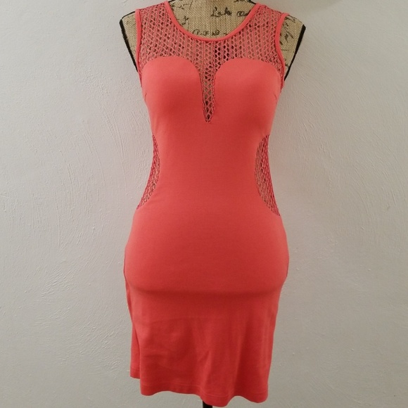 Digthe-Cw Dress Coral